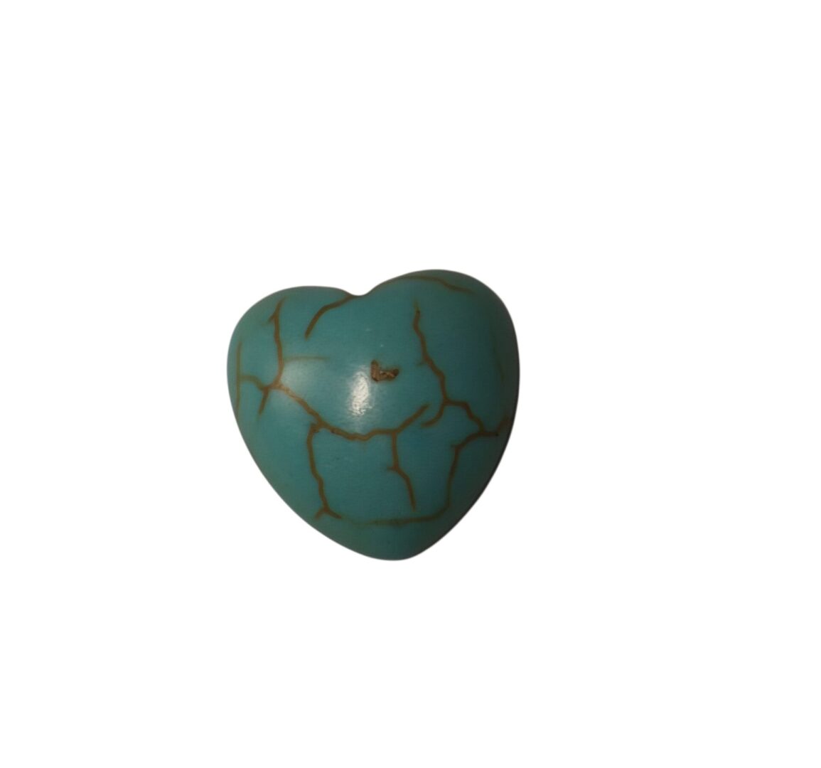 Stone Heart Pin